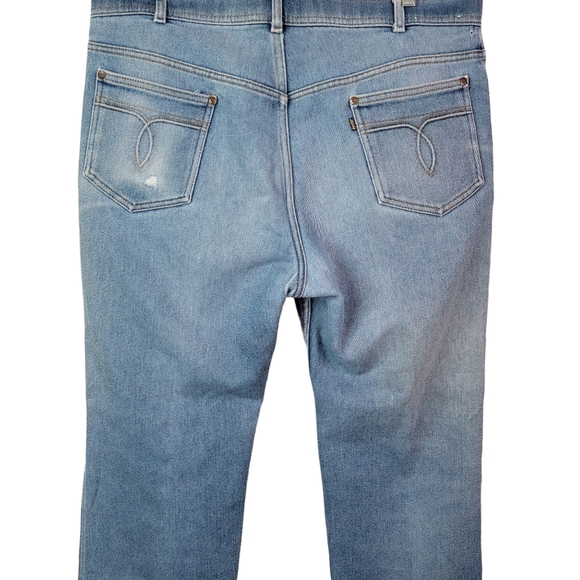 Levi's for Men With a Skoosh More Comfort Vintage Distressed Denim Jeans 40 Rare - Picture 13 of 16